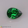 Natural Tsavorite garnet 0.65 Carats Chrome Green Pear 6x4 mm Loose Gemstone - Image 6