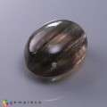 Natural Scapolite 35.44 Carats Smoky Rutiles Oval Cabochon 13x17 mm Loose Gemstone - Image 4