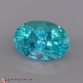 Natural Apatite 3.32 Carats Paraiba Blue Green Oval 11x8 mm Loose Gemstone - Image 2