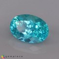 Natural Apatite 3.32 Carats Paraiba Blue Green Oval 11x8 mm Loose Gemstone - Image 3