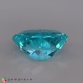 Natural Apatite 3.32 Carats Paraiba Blue Green Oval 11x8 mm Loose Gemstone - Image 4