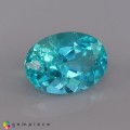 Natural Apatite 3.32 Carats Paraiba Blue Green Oval 11x8 mm Loose Gemstone - Image 6