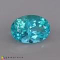Natural Apatite 3.32 Carats Paraiba Blue Green Oval 11x8 mm Loose Gemstone - Image 7