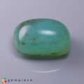 Natural Peru opal 14.53 Carats Paraiba Blue Green Cushion Cabochon 18x14 mm Loose Gemstone - Image 1