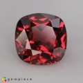 Natural Rhodolite garnet 3.40 Carats Purplish Pink Antique Cushion 9x5 mm Loose Gemstone - Image 1