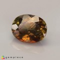 Natural Andalusite 2.92 Carats Multicolor Oval 10x8 mm Loose Gemstone - Image 2