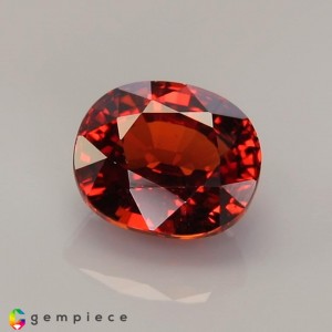 spessartite garnet  2.42cts - 8x7mm