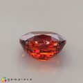 Natural Spessartite garnet 2.42 Carats Orange Oval 8x7 mm Loose Gemstone - Image 3