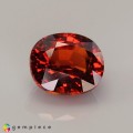 Natural Spessartite garnet 2.42 Carats Orange Oval 8x7 mm Loose Gemstone - Image 5