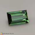 Natural Tourmaline 2.12 Carats Vivid Green Baguette 9x6 mm Loose Gemstone - Image 4