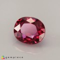 Natural Ruby 0.61 Carats Purplish Red Oval 5x4 mm Loose Gemstone - Image 3