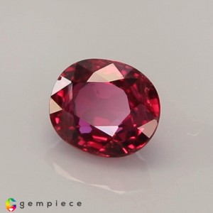 ruby  0.61cts - 5x4mm