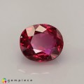 Natural Ruby 0.61 Carats Purplish Red Oval 5x4 mm Loose Gemstone - Image 7