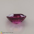 Natural Rhodolite garnet 1.45 Carats Purple Oval 7x6 mm Loose Gemstone - Image 4