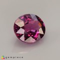 Natural Rhodolite garnet 1.45 Carats Purple Oval 7x6 mm Loose Gemstone - Image 5