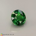Natural Tsavorite garnet 0.53 Carats Chrome Green Round 5x3 mm Loose Gemstone - Image 3