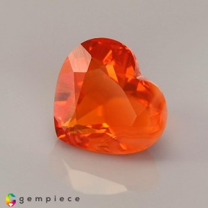 fire opal  2.35cts - 10x9mm fire opal  2.35cts - 10x9mm