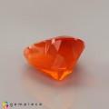 Natural Fire opal 2.35 Carats Tangy Orange Heart  10x9 mm Loose Gemstone - Image 4