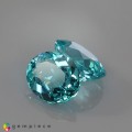 Natural Apatite 2.46 Carats Paraiba Blue Oval 8x6 mm Loose Gemstone - Image 1