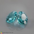 Natural Apatite 2.46 Carats Paraiba Blue Oval 8x6 mm Loose Gemstone - Image 2
