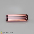 Natural Tourmaline 2.19 Carats Sweet Pink Emerald Cut 14x4 mm Loose Gemstone - Image 1