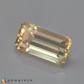 Natural Opal 4.05 Carats Baby Yellow Emerald Cut 14x8 mm Loose Gemstone - Image 3
