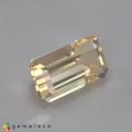 Natural Opal 4.05 Carats Baby Yellow Emerald Cut 14x8 mm Loose Gemstone - Image 5