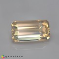 Natural Opal 4.05 Carats Baby Yellow Emerald Cut 14x8 mm Loose Gemstone - Image 6