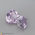 Natural Sapphire pair 1.41 Carats Very Light Purple Heart  5x3 mm Loose Gemstone - Image 5