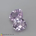 Natural Sapphire pair 1.41 Carats Very Light Purple Heart  5x3 mm Loose Gemstone - Image 6