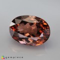 Natural Tourmaline 3.50 Carats Orange Pink Oval 11x8 mm Loose Gemstone - Image 2