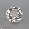 Natural Montebrasite 1.54 Carats Half White Round 7x4 mm Loose Gemstone - Image 7