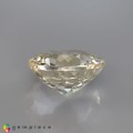 Natural Montebrasite 1.54 Carats Half White Round 7x4 mm Loose Gemstone - Image 4