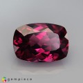 Natural Rhodolite garnet 4.56 Carats Purplish Pink Cushion 11x8 mm Loose Gemstone - Image 1