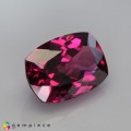 Natural Rhodolite garnet 4.56 Carats Purplish Pink Cushion 11x8 mm Loose Gemstone - Image 5