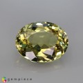 Natural Grossular garnet 2.19 Carats Yellow Oval 9x7 mm Loose Gemstone - Image 1