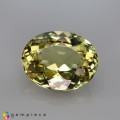 Natural Grossular garnet 2.19 Carats Yellow Oval 9x7 mm Loose Gemstone - Image 3
