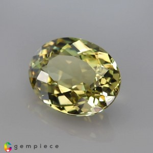 grossular garnet  2.19cts - 9x7mm