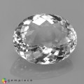 Natural Beryl 14.20 Carats White Oval 18x15 mm Loose Gemstone - Image 7