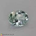 Natural Montebrasite 1.45 Carats Light Baby Green Oval 8x6 mm Loose Gemstone - Image 1