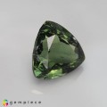 Natural Moldavite 2.81 Carats Forest Green Trilliant  10x6 mm Loose Gemstone - Image 6