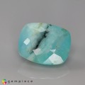 Natural Peru opal 12.71 Carats Paraiba Blue Green Cushion 18x15 mm Loose Gemstone - Image 2