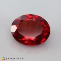 Natural Andesine 2.29 Carats Blood Red Oval 10x8 mm Loose Gemstone - Image 7