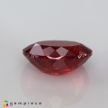 Natural Andesine 2.29 Carats Blood Red Oval 10x8 mm Loose Gemstone - Image 4