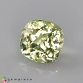Natural Amblygonite 1.14 Carats Yellowish Green Antique Cushion 6x4 mm Loose Gemstone - Image 2