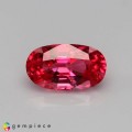 Natural Spinel 0.79 Carats Crimson Red Oval 7x4 mm Loose Gemstone - Image 3