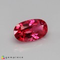 Natural Spinel 0.79 Carats Crimson Red Oval 7x4 mm Loose Gemstone - Image 1