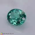 Natural Apatite 2.87 Carats Paraiba Blue Green Oval 10x8 mm Loose Gemstone - Image 3