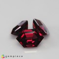 Natural Rhodolite garnet 12.16 Carats Red  Fancy  12x8 mm Loose Gemstone - Image 2
