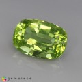 Natural Peridot 4.13 Carats Green Cushion 11x8 mm Loose Gemstone - Image 2